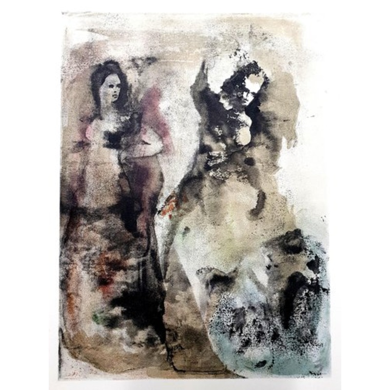 Leonor Fini – Disagreement – Original Lithograph 1964 for sale at Pamono