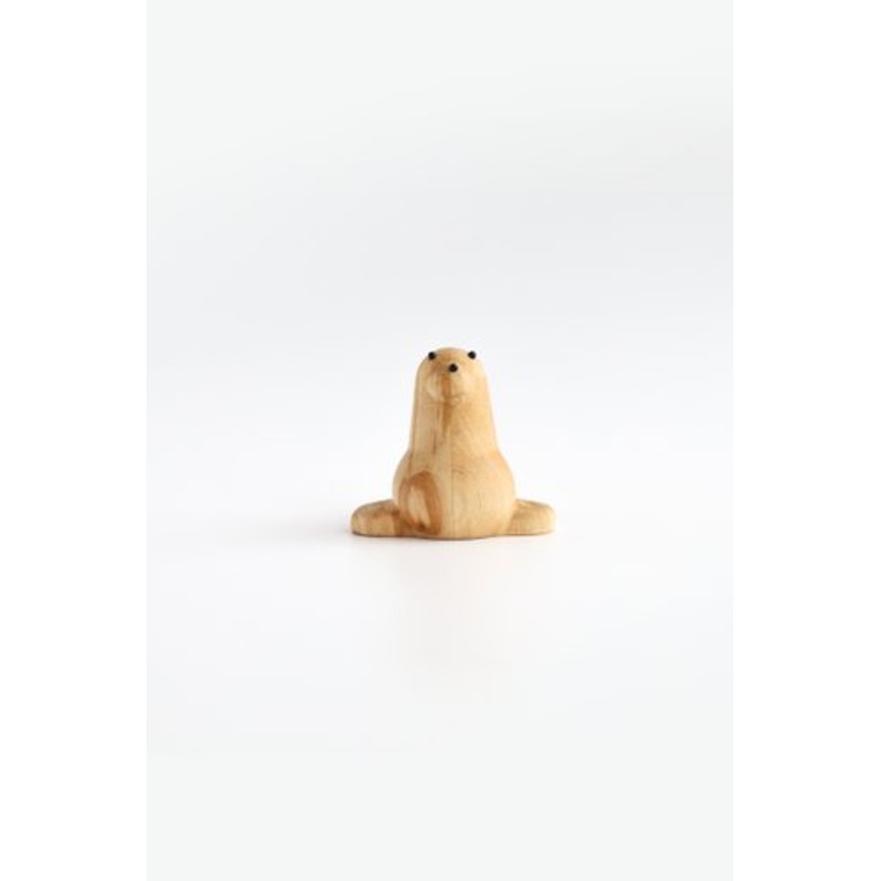 Seal I Piccolini Wooden Animal Figure by Viviana Degrandi for Emko for sale at Pamono