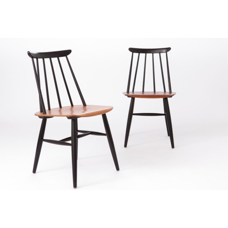 Vintage Fanett Chair by Ilmari Tapiovaara for Asko, 1960s for sale at Pamono