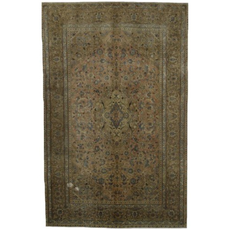 Vintage Middle Eastern Hand-Knotted Rug for sale at Pamono-SZS-2143262