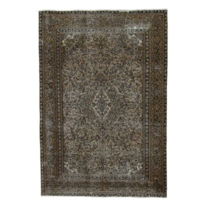 Vintage Middle Eastern Hand-Knotted Rug for sale at Pamono-SZS-2143315