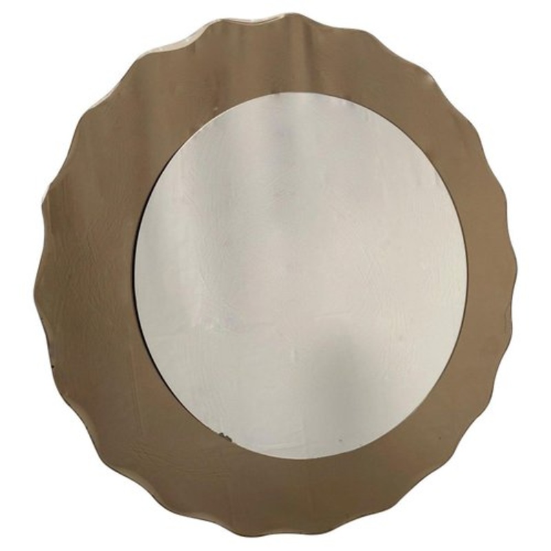 Wall Mirror from Cristal Art, Italy, 1970s for sale at Pamono