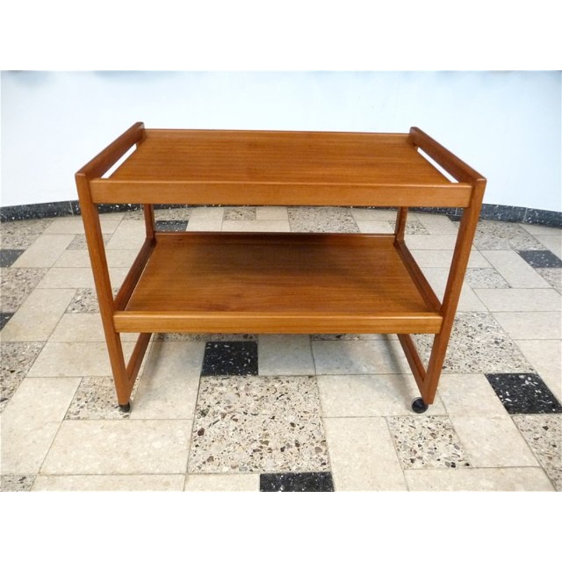 Danish Teak Tea Trolley, 1960s for sale at Pamono