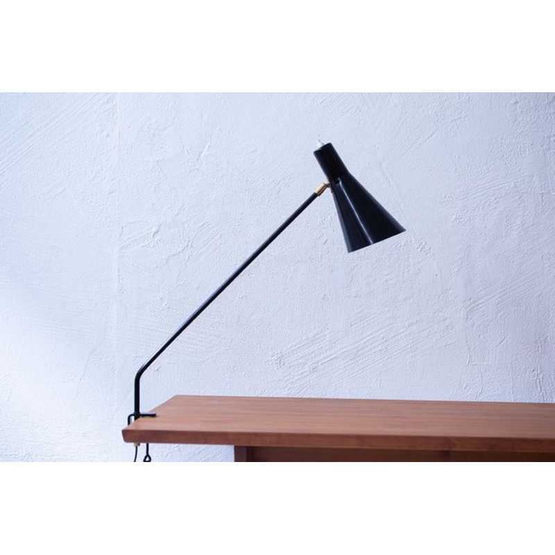 Desk Clamp Lamp by Alf Svensson for Bergboms, 1950s for sale at Pamono
