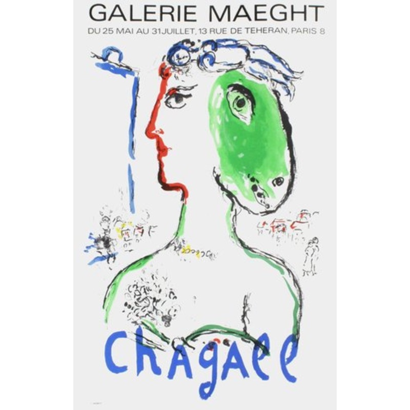 Expo 72: Galerie Maeght Poster After Marc Chagall for sale at Pamono