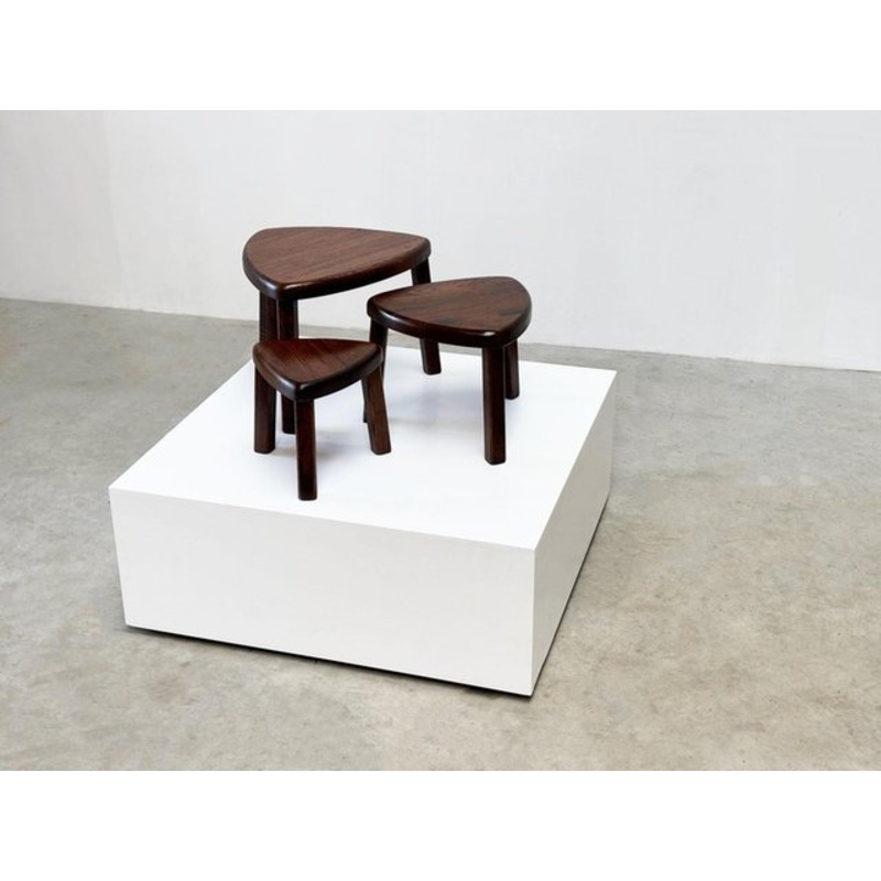 French Nesting Tables, 1970s, Set of 3 for sale at Pamono