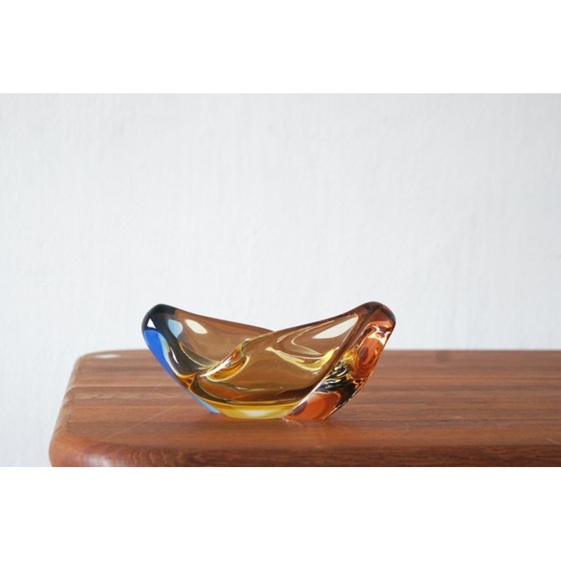 Glass Platter Romana from Hana Machovska for sale at Pamono