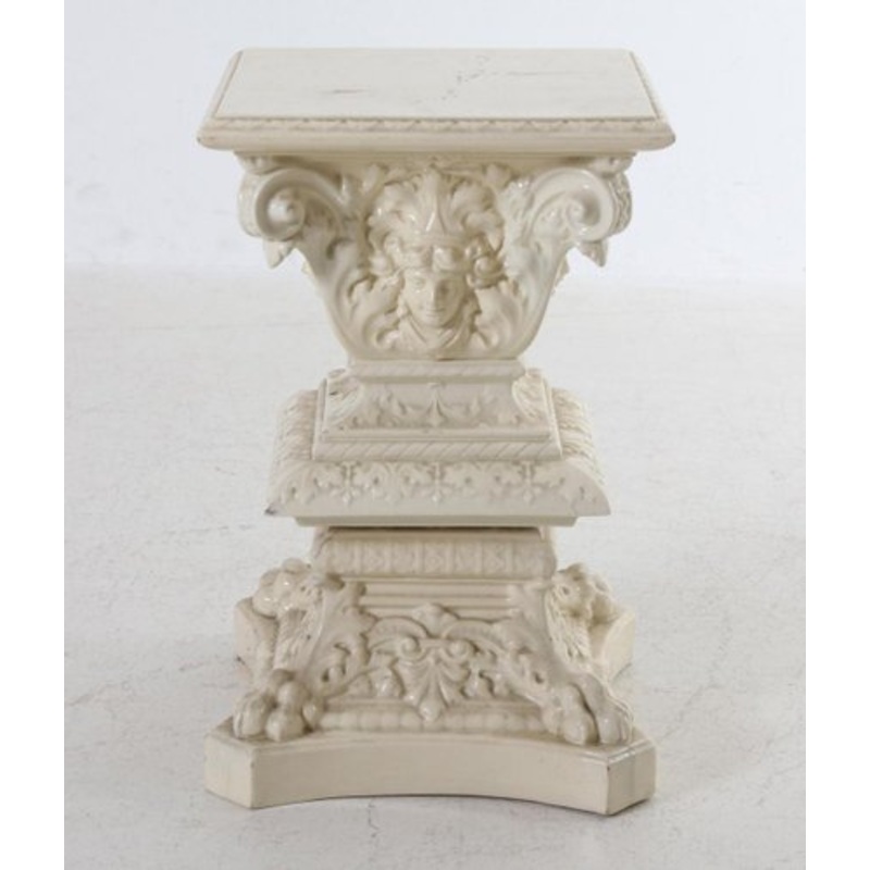 Glazed Ceramic Pedestal for sale at Pamono
