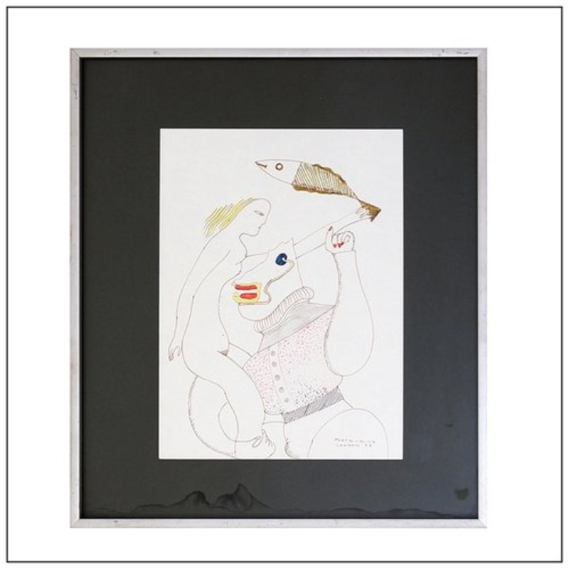 Jose Porta-Miss, 1920s, Paper for sale at Pamono