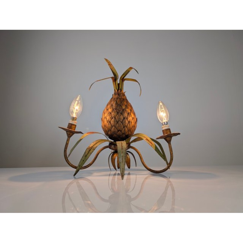 Pineapple Wall Lamp by Maison Jansen, 1970s for sale at Pamono