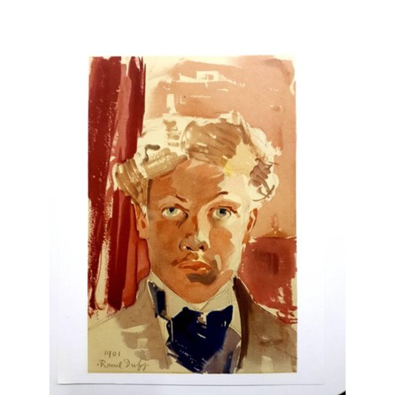 Raoul Dufy (after) – Autoportrait – Lithograph 1965 for sale at Pamono