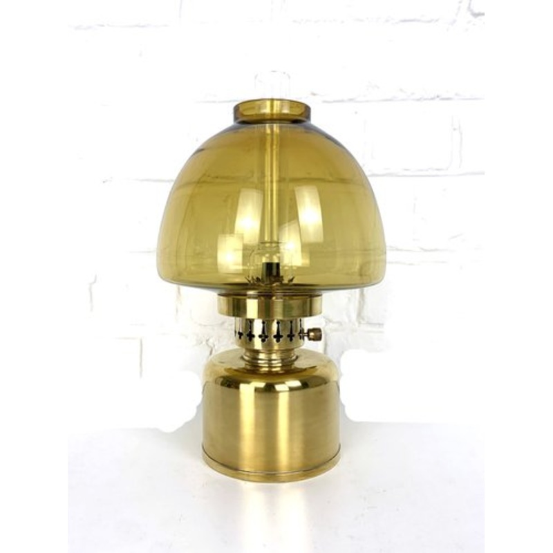 Swedish brass Oil Light by Hans-Agne Jakobsson for AB Markaryd, 1960s for sale at Pamono
