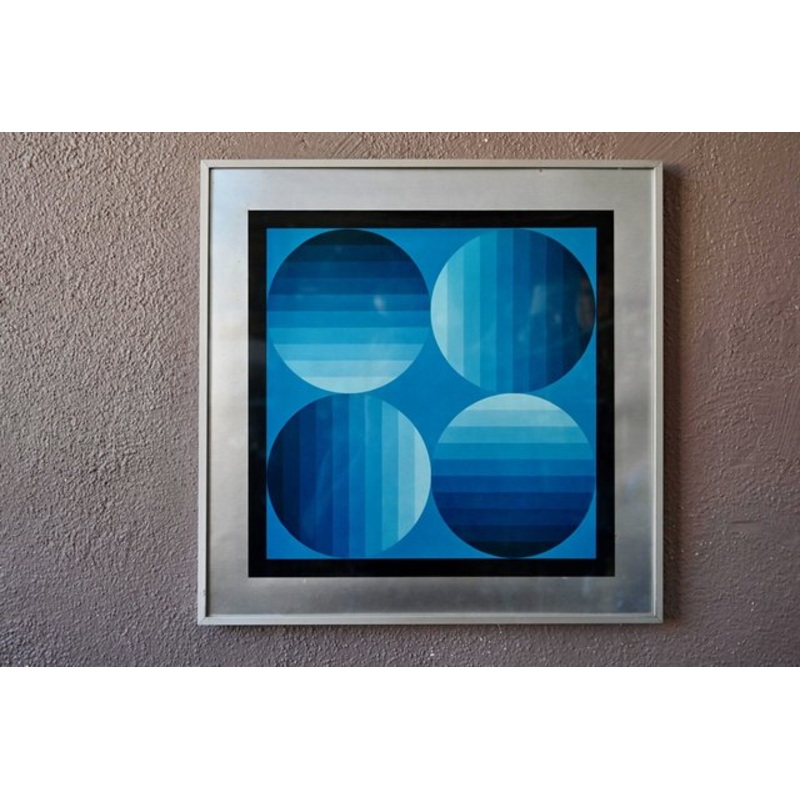 Victor Vasarely, Hold-K, 1970s, Serigraph for sale at Pamono