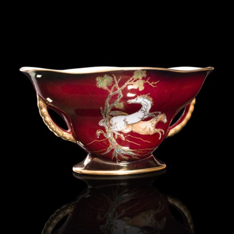 Vintage English Ceramic Fruit Bowl, 1950s for sale at Pamono