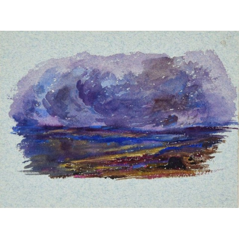 Abstract Composition – Original Gouache by Paul Bony – 1950s 1950s for sale at Pamono