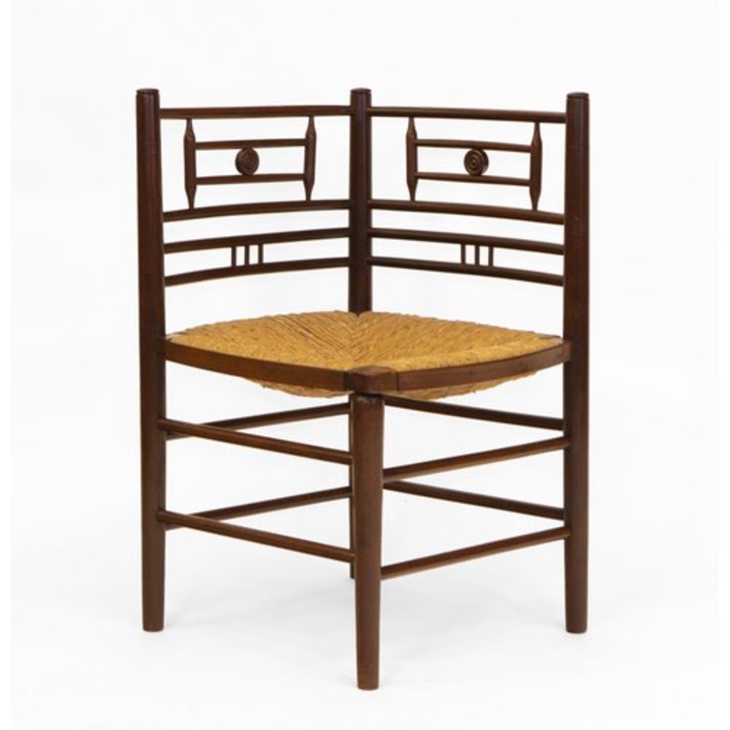 Aesthetic Movement Corner Chair Circa 1880 for sale at Pamono