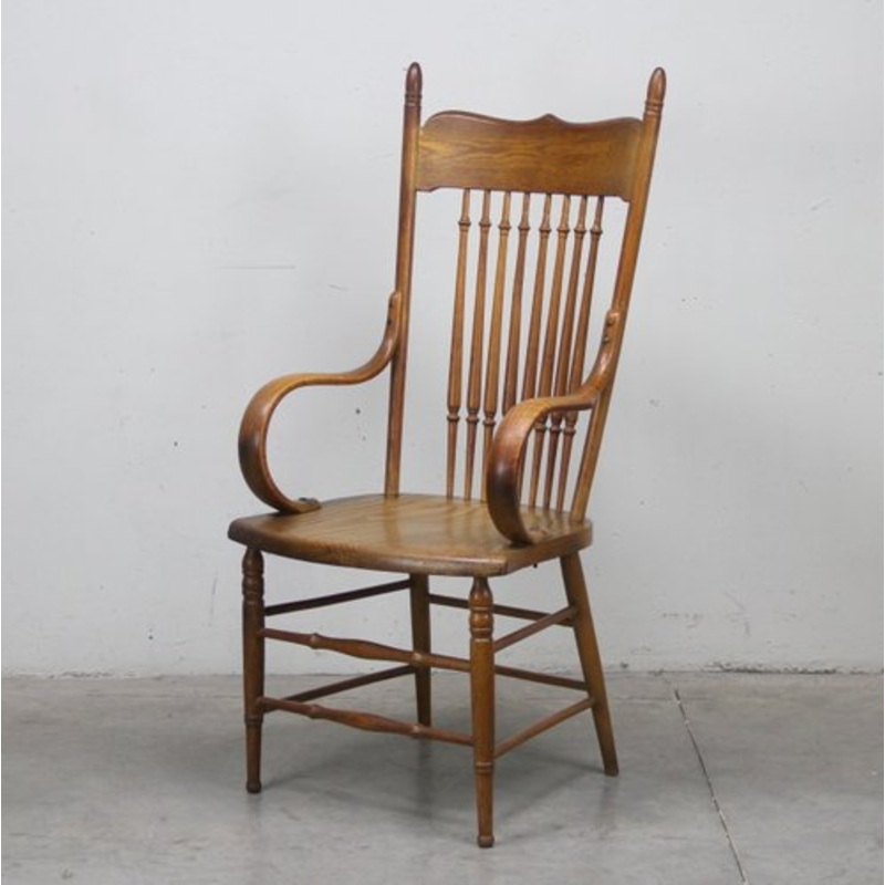 Antique English Arts & Craft Style Lounge Chair for sale at Pamono