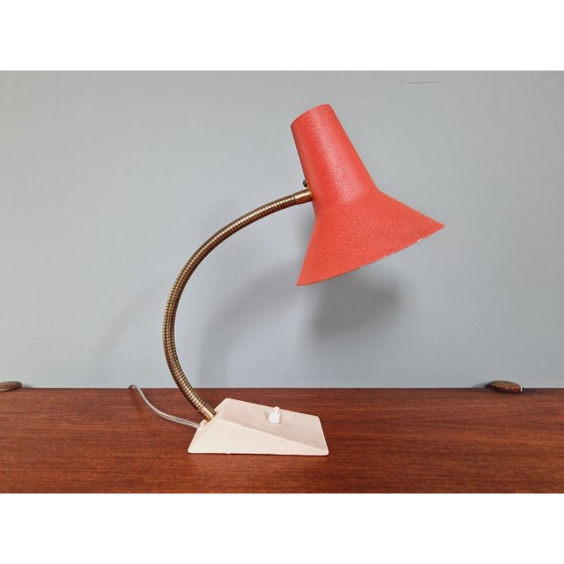 Articulated Metal Desk Lamp from Sis, Germany, 1960s for sale at Pamono