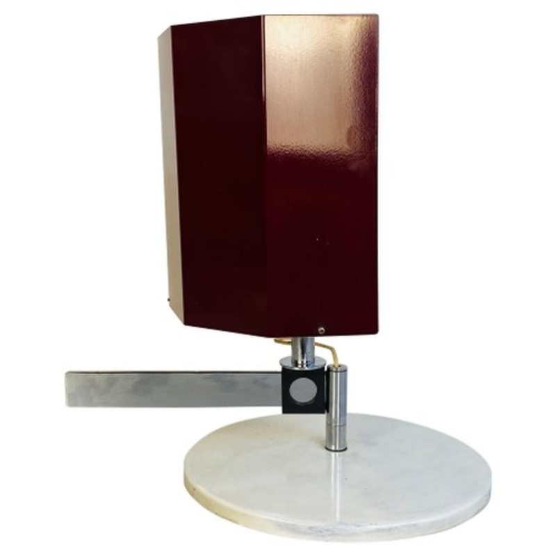 Bauhaus Italian Metal Table Lamp by Carl Jacob Jucker for Imago Dp, 1960s for sale at Pamono