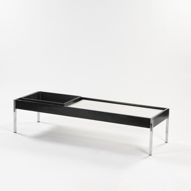 Coffee Table with Tubular Base by Joseph Andr Motte, 1970 for sale at Pamono