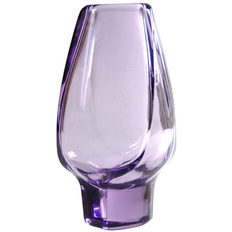 Glass Vase by Aloys F. Gangkofner for Hessenglas, Germany, 1950s for sale at Pamono