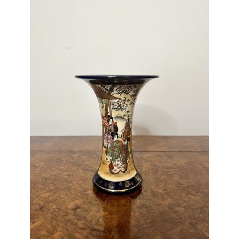 Japanese Satsuma Vase, 1900s for sale at Pamono