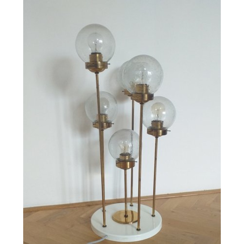 Mid-Century Sputnik Floor Lamp from Kamenick enov, 1970s for sale at Pamono