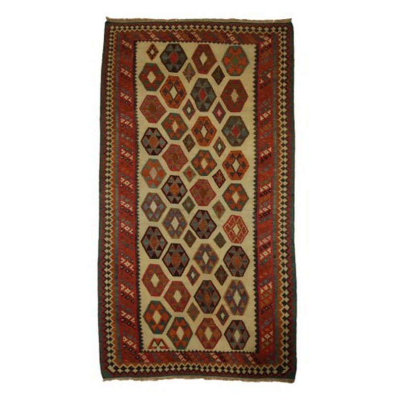 Middle Eastern Handwoven Kilim Rug for sale at Pamono-SZS-2148742
