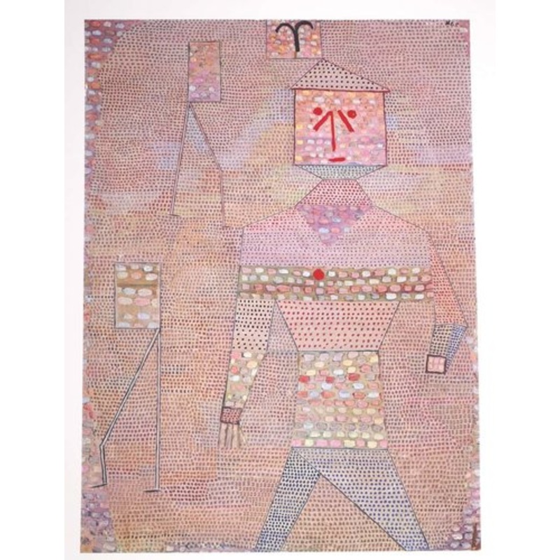 Paul Klee, General in Charge of the Barbarians, Offset Lithograph, 1920s for sale at Pamono