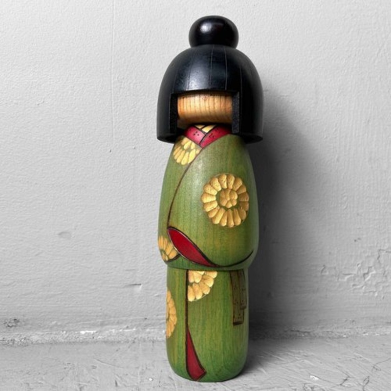 Vintage Sosaku Kokeshi by Kazuo Takamizawa, Japan, 1960s for sale at Pamono