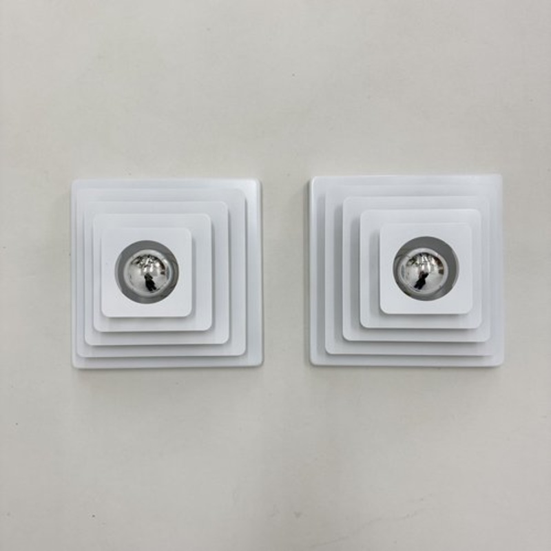 Wall Lamps from Hustadt Leuchten, 1970s, Set of 2 for sale at Pamono