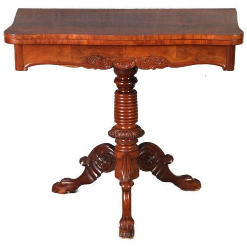 Biedermeier Game Table, 1840s-1850s for sale at Pamono