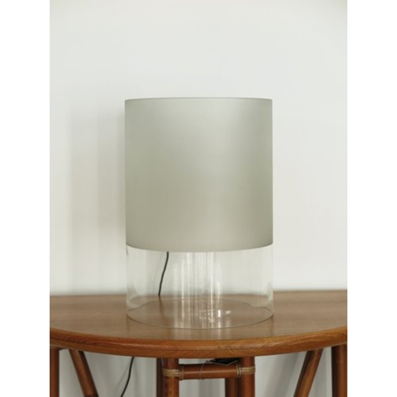 Glass Table Lamp by Guido Rosati for Fontana Arte, 1972 for sale at Pamono