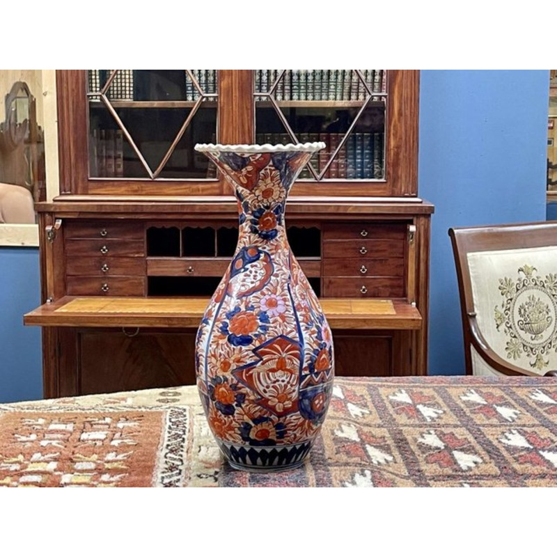 Large 19th Century Vase in Imari Porcelain, Japan for sale at Pamono