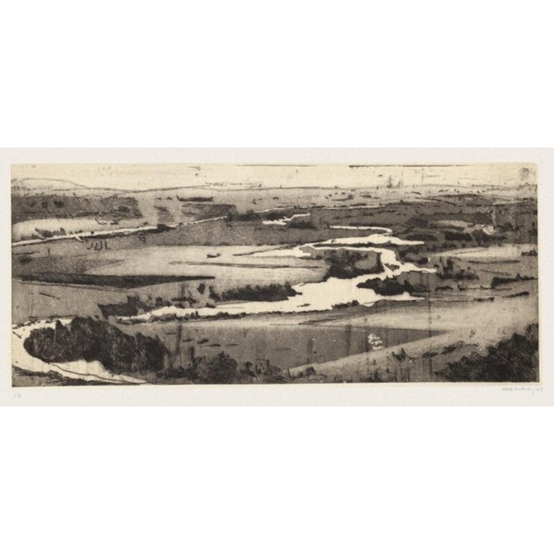 Mario Sasso, The Sea, Lithograph, 1983 for sale at Pamono