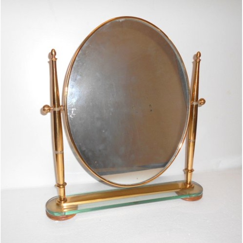 Table Mirror from Fontana Arte, 1940s for sale at Pamono