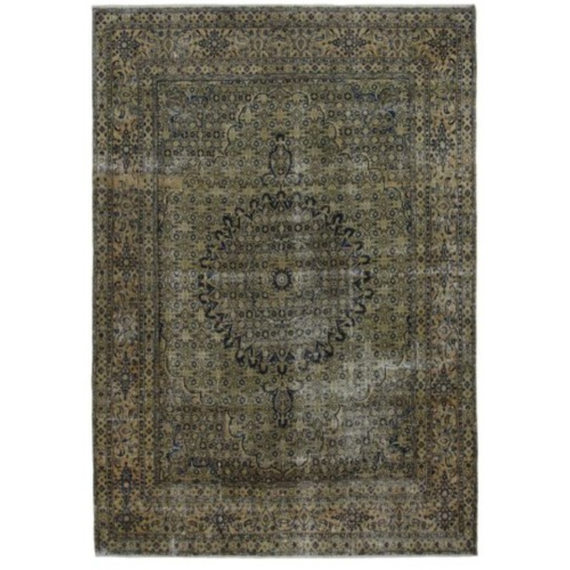 Vintage Middle Eastern Hand-Knotted Rug for sale at Pamono-SZS-2143257