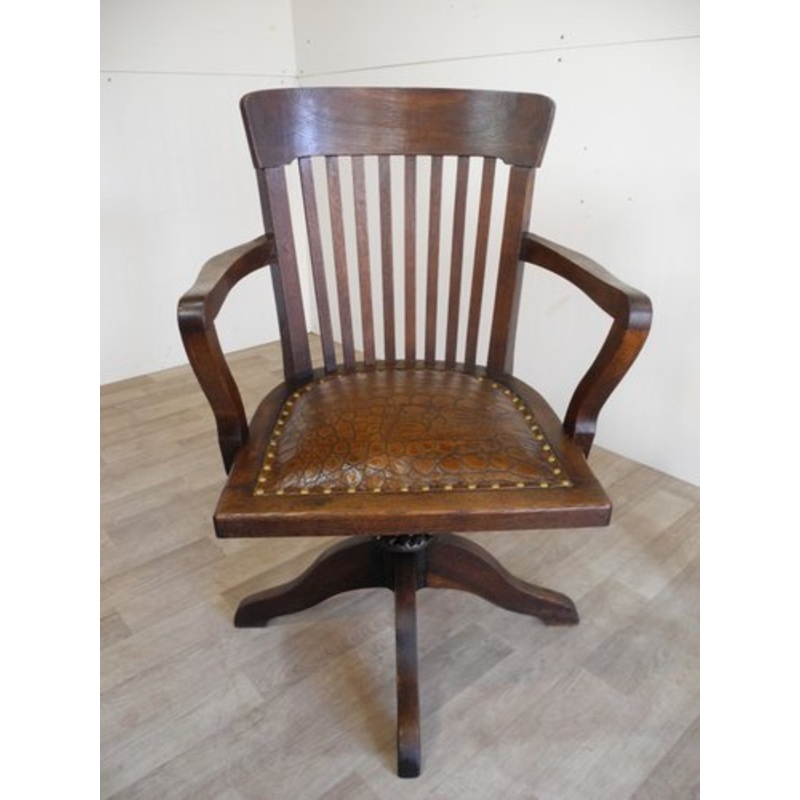Antique USA Desk Chair, 1890s for sale at Pamono