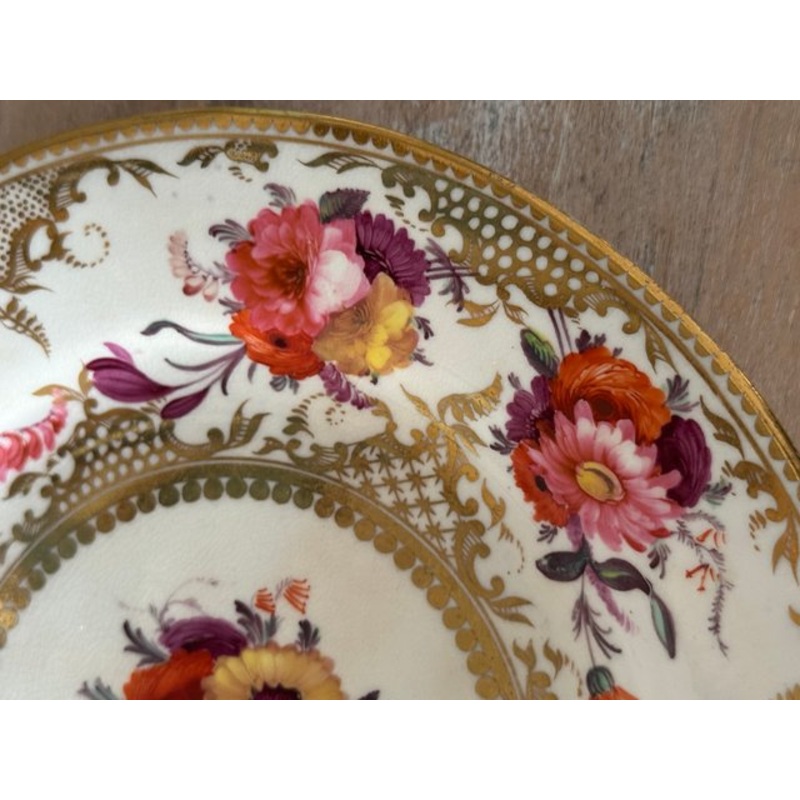 Coalport Plates, 1825, Set of 2 for sale at Pamono