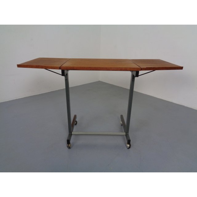 Danish Extendable Architect Table from Elmo, 1960s for sale at Pamono