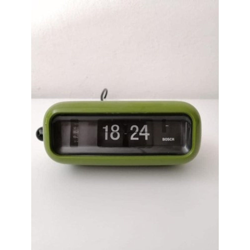 German UDW2 Green Alarm Clock from Bosch, 1970s for sale at Pamono