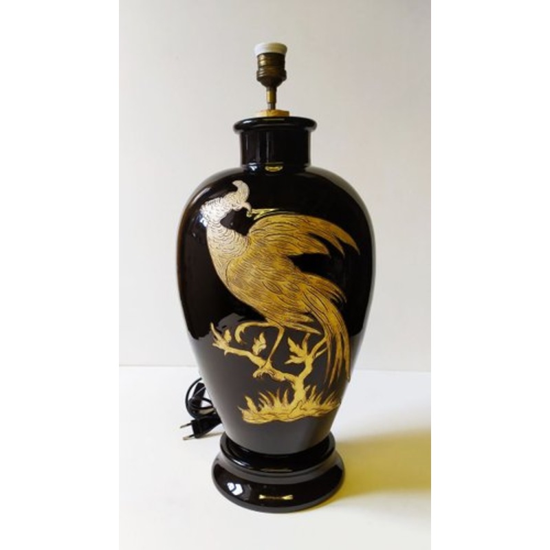 Large Lamp Holder Vase by Urbano Zaccagnini for Zaccagnini, 1950s for sale at Pamono