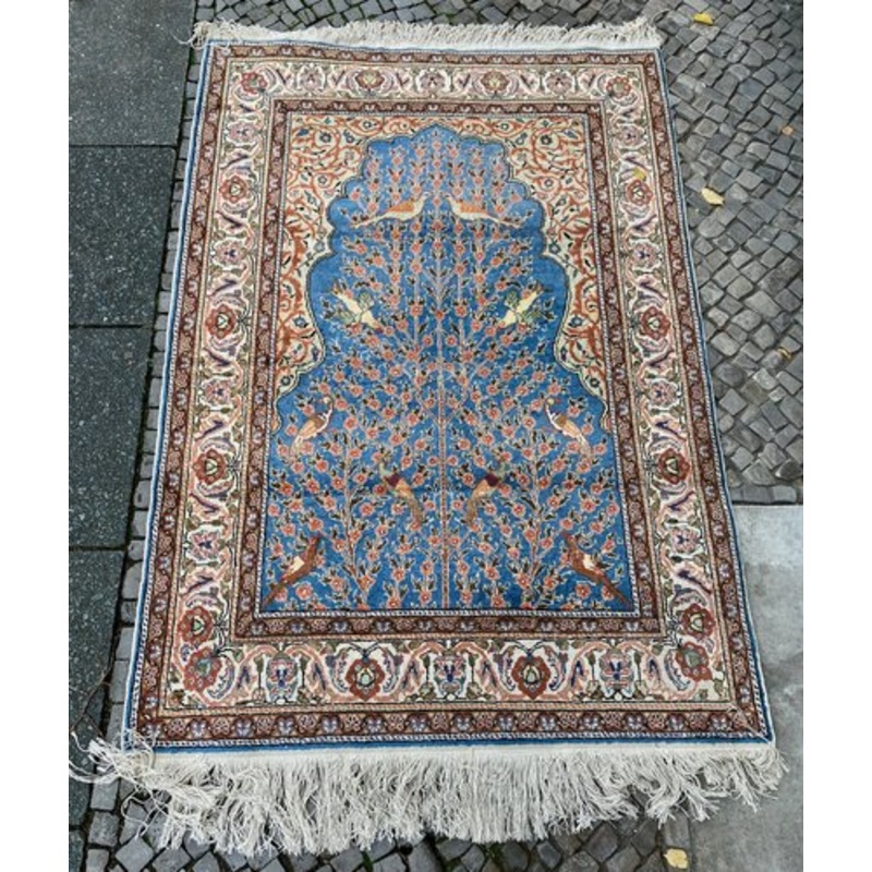Middle Eastern Hand-Tied with Life-Navigation Motif Rug for sale at Pamono