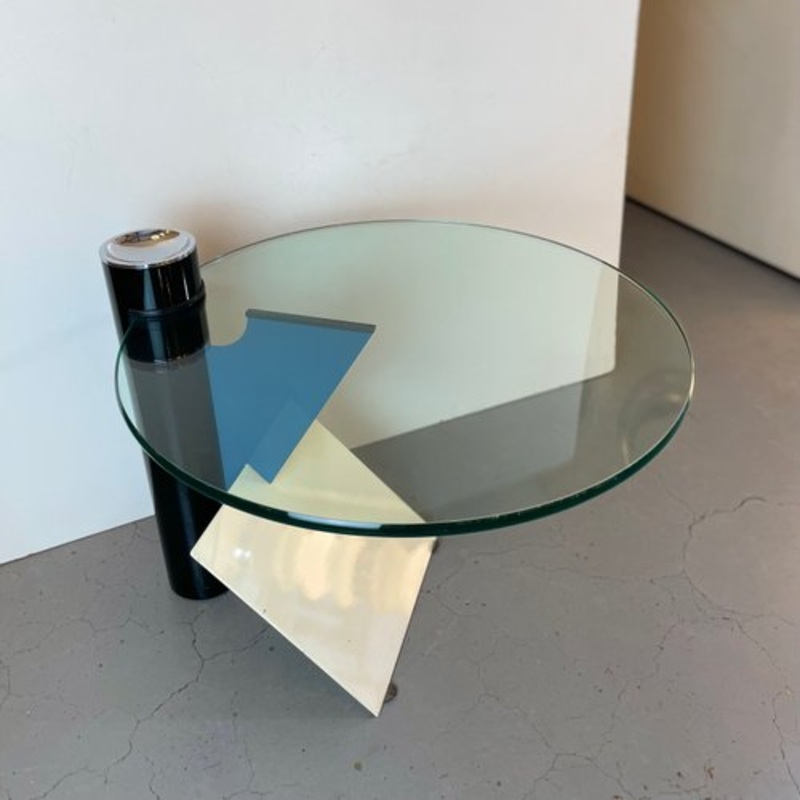 Postmodern Side Table by Peter Shire for Saporiti, 1980s for sale at Pamono