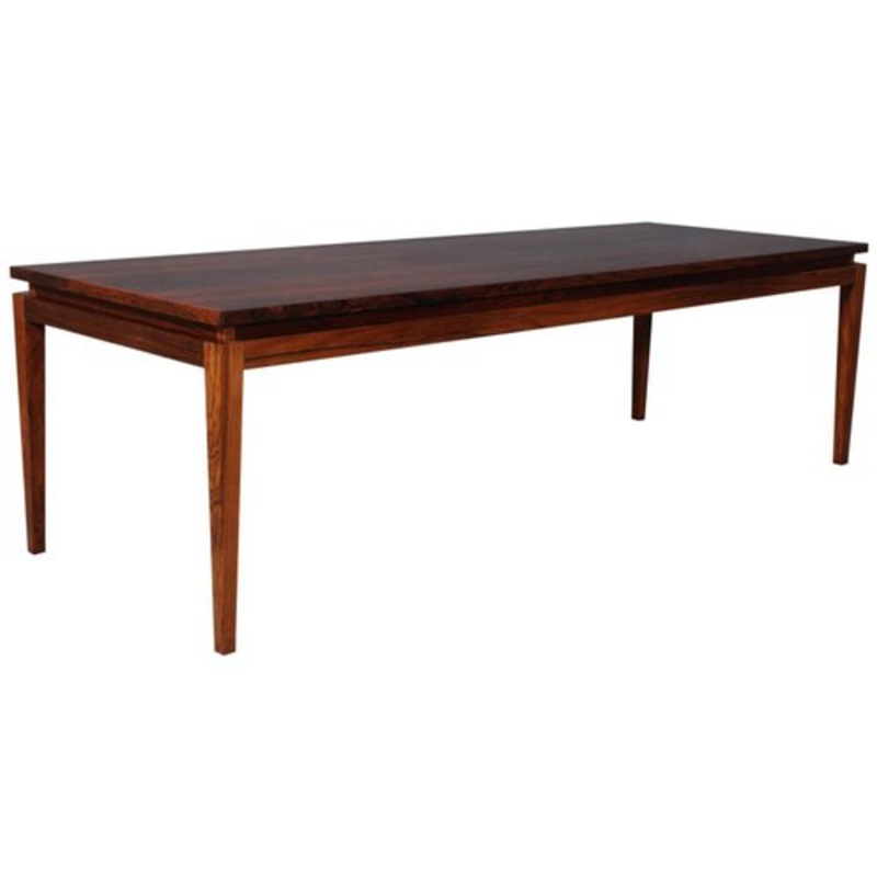 Rosewood Coffee Table by H.W. Klein, 1960s for sale at Pamono