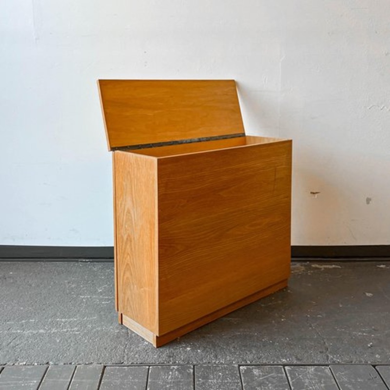 Vintage Softwood Storage Box for sale at Pamono