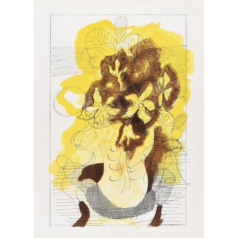 Bouquet – Original Lithograph for Revue ”Verve” by Georges Braque – 1955 1955 for sale at Pamono