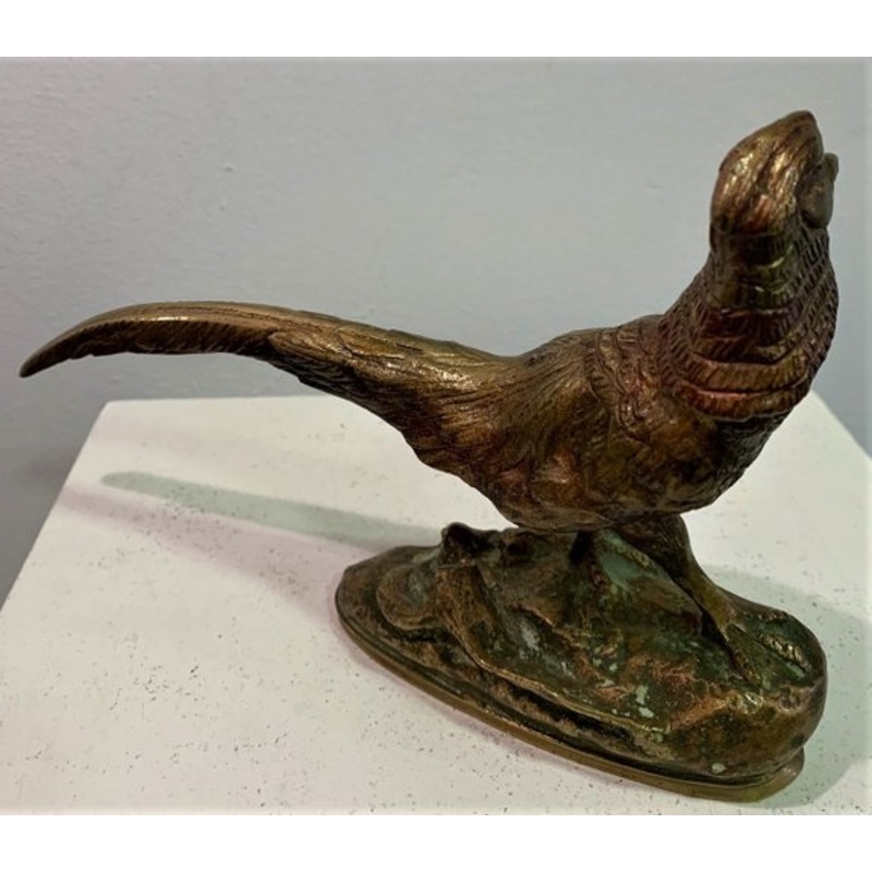 Bronze Figure of Pheasant, Vienna for sale at Pamono