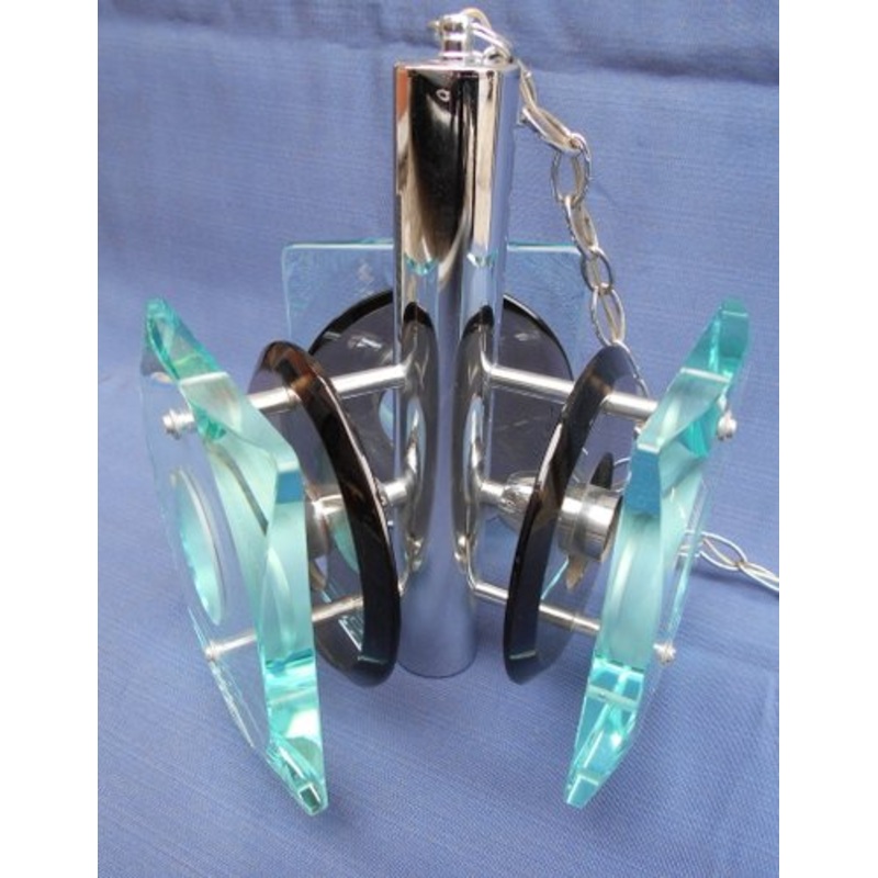 Crystal Chandelier from Fontana Arte, 1960s for sale at Pamono