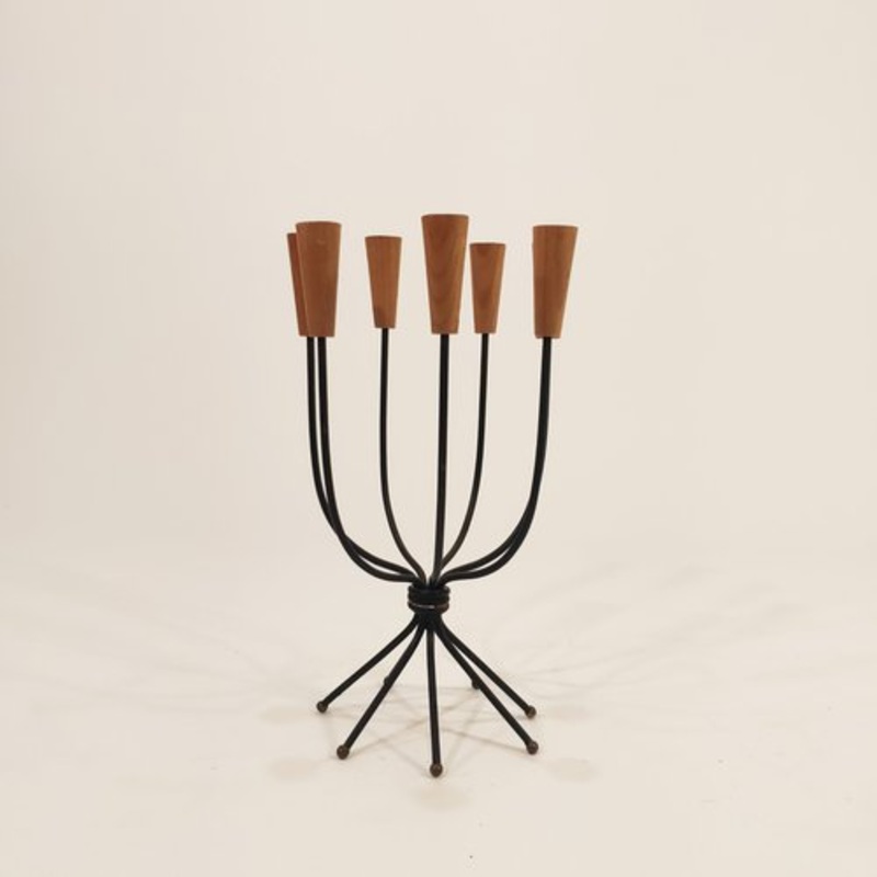 Danish Candlestick from Lthje, 1960s for sale at Pamono